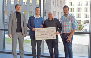 Auszeichnung f&uuml;r Spitzenleistung: Johannes Kiener erh&auml;lt Lehrlingspreis