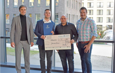 Auszeichnung für Spitzenleistung: Johannes Kiener erhält Lehrlingspreis